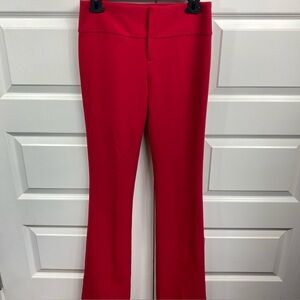 Alice + Olivia Red Trousers
